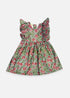 Sleeveless Frilly Dress For Girls